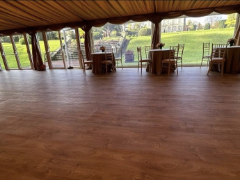 Indoor event venue restored after service